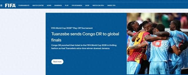 真人-刚果民主共和国晋级！北京球迷的老熟人要踢世界杯啦！|刚果民主共和国队|巴坎布|牙买加队|皇家贝蒂斯|图安泽贝_新浪新闻